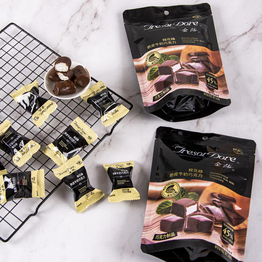 梁丰金莎棉花糖脆皮牛奶巧克力 商品图6