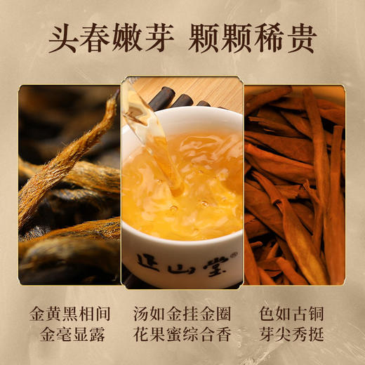 正山堂 | 宋风雅韵金骏眉礼盒装特级红茶 100g 商品图5