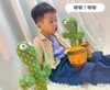 【限时折扣】跳舞仙人掌  英文【充电版】唱歌跳舞学话录音发光 商品缩略图3