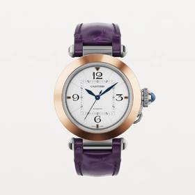 卡地亚 Cartier Pasha de Cartier腕表 35毫米 精钢色 - 玫瑰K金 自动上链 W2PA0008