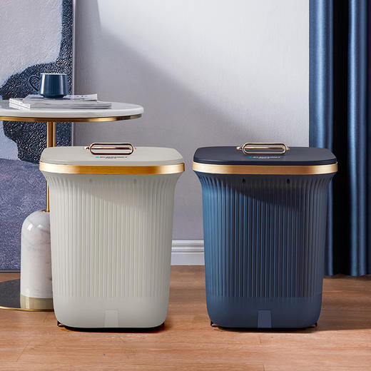 【2022全新升级】蓝宝高桶足浴桶 尊贵版BP-ZY02A 智能触屏 全浸泡电动按摩 43CM加高桶深 chu菌消毒 全家适用 商品图1