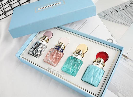 第一眼就爱上的Q版香水！四代终于凑齐了！时尚女士香氛 花果香味清新淡雅香水20ml*4瓶套装 商品图10