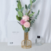 咋咔仿真花TMZ96140把束带果美洲桉树叶绿色拼单枝小球粉浅紫卷牡丹粉（不带花瓶） 商品缩略图0