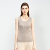 【小山羊绒内衣抽条背心】METTE羊绒世家秋冬女小山羊绒背心修身弹力内搭薄毛衣 商品缩略图2