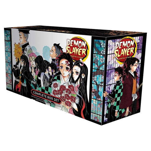 鬼灭之刃1-23英文漫画全集吾峠呼世晴英文原版Demon Slayer Complete Box Set 商品图1