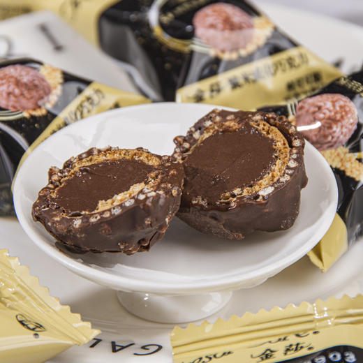 梁丰金莎脆米威化巧克力 商品图6