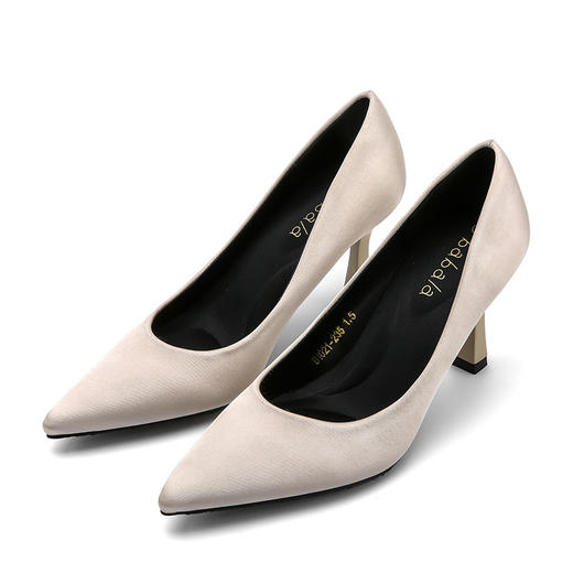 芭芭拉时尚简约酒杯跟女鞋 商品图2