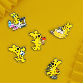 【上海限定】袋鼠团团徽章套装