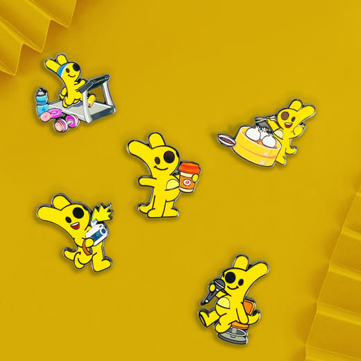 【上海限定】袋鼠团团徽章套装 商品图0