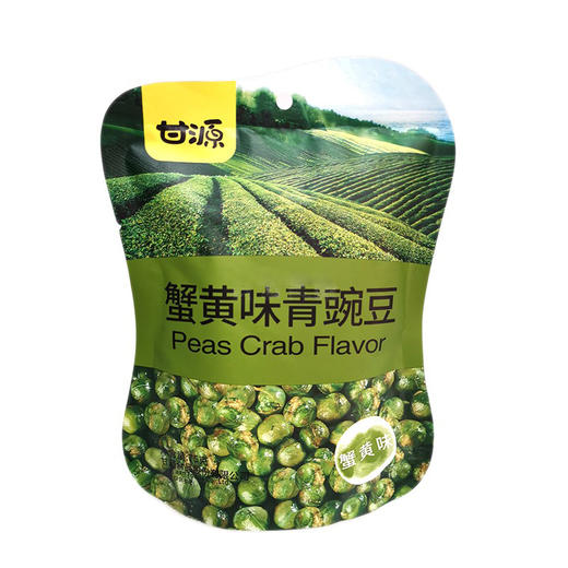 甘源青豌豆蟹黄味75g 商品图0