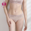 贝佳人22年新款蕾丝网纱舒适透气女士内裤提臀收腹性感三角裤 商品缩略图1