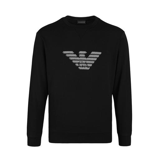 阿玛尼（ARMANI） 男装 男士休闲印花图案圆领长袖卫衣  99081 商品图0