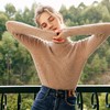 OLrain欧芮儿法式高领毛衣女秋冬2022新款修身保暖内搭打底羊毛衫 商品缩略图3