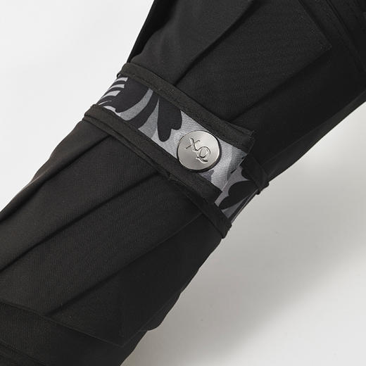 稀奇艺术 银色卡通伞头 晴雨两用三折伞 商品图2