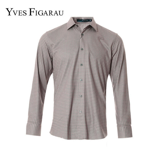 YvesFigarau伊夫·费嘉罗秋冬新款休闲长袖衬衫942318 商品图2