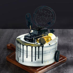 【送给父亲推荐】汽车蛋糕-送给父亲的高颜值节日蛋糕