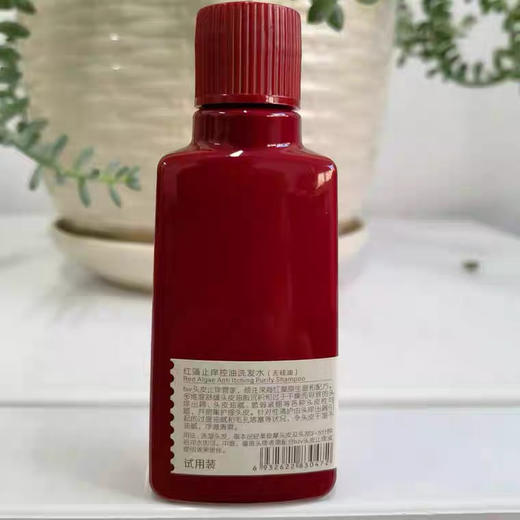 b2v洗发水60ml旅行装无硅油红藻去屑止痒控油洗发水 商品图4