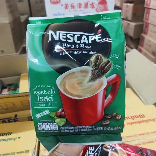 雀巢泰国3+1咖啡 速溶咖啡27条装 香浓三合一 商品图3