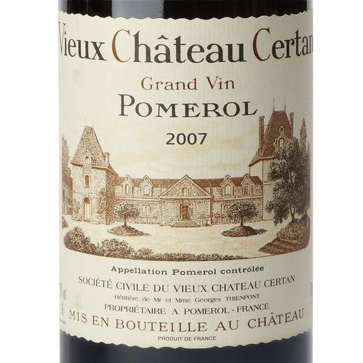 老色丹酒庄 Chateau Vieux Chateau Certan, Pomerol 2007 商品图0