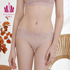 贝佳人22年新款蕾丝网纱舒适透气女士内裤提臀收腹性感三角裤 商品缩略图0