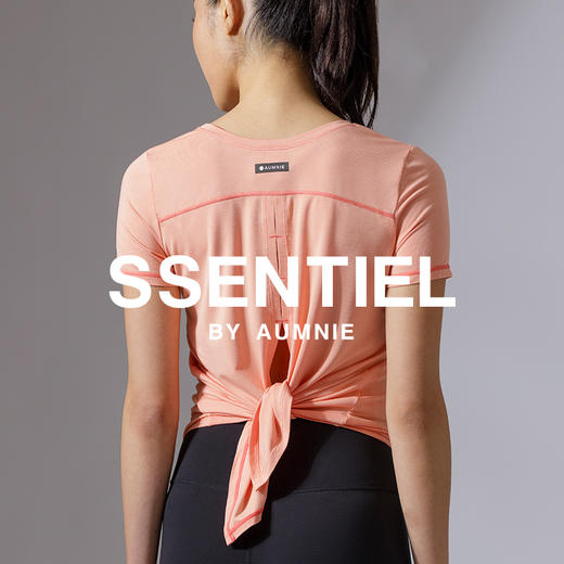 【新品】开叉绑带穿搭短袖T恤 BACK TIE EVERYDAY SS TEE 商品图2