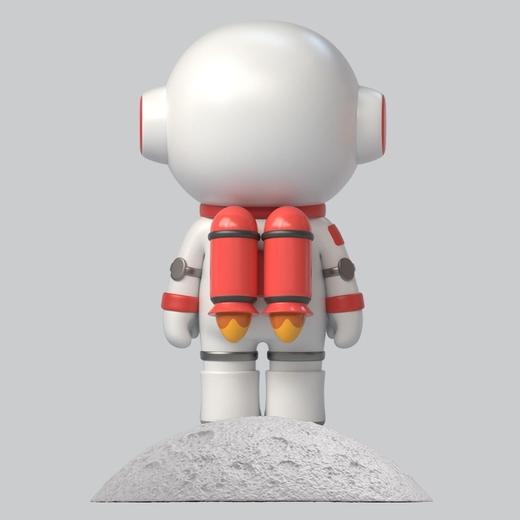 陈建周《七十二变·悟空宇航员-白色》 商品图1