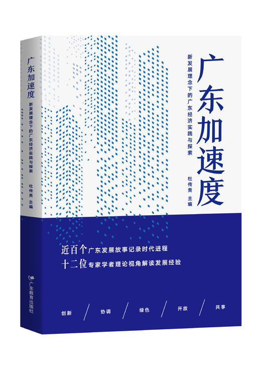 广东加速度——新发展理念下的广东经济实践与探索 商品图0