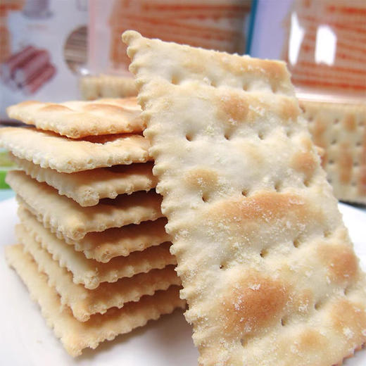 维多芝无蔗糖苏打海盐芝士淮山味408g杂粮早点健康食品零食饼干 商品图3
