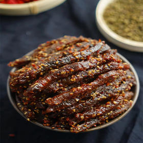 一口上头！地道四川特产【江志忠牛肉干】！