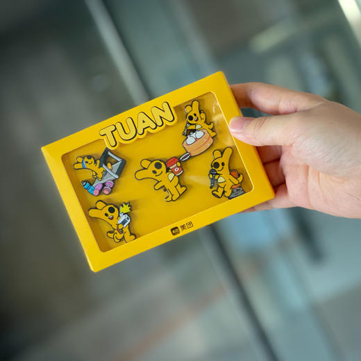 【上海限定】袋鼠团团徽章套装 商品图3