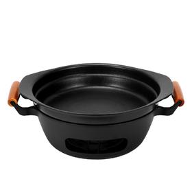 商用铝合金不粘锅干锅菜品炉28cm（10套免费印Lg）【云仓】