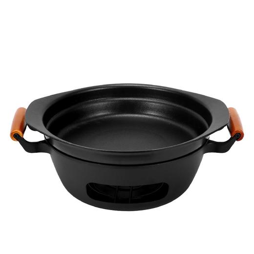 商用铝合金不粘锅干锅菜品炉28cm（10套免费印Lg）【云仓】 商品图0