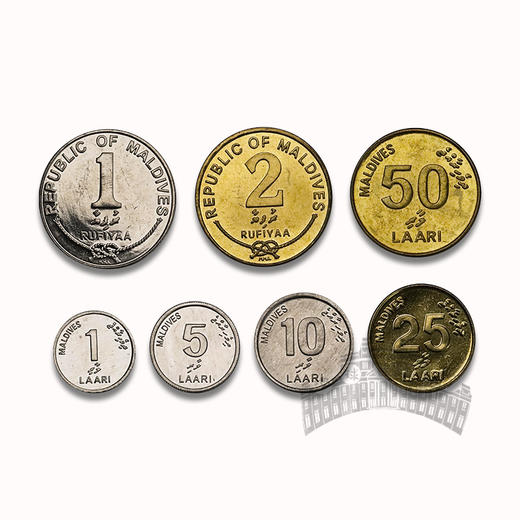 马尔代夫硬币套（一套7枚） 商品图1