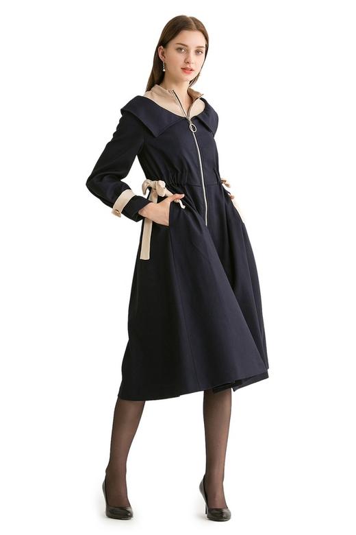 AUGUST 1 EIGHT 风衣式长款连衣裙 695 商品图3