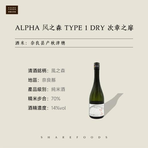 ALPHA ⻛之森 TYPE 1 DRY 次章之扉 商品图1