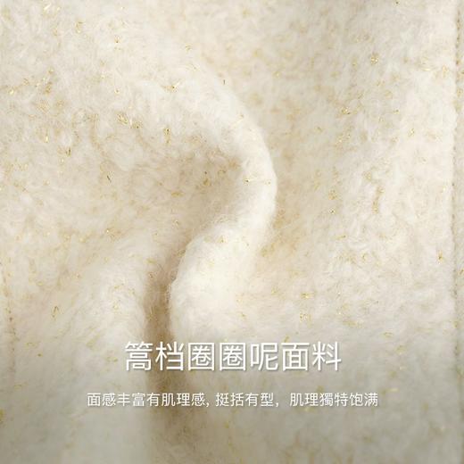 OLrain欧芮儿法式小香风短外套女春款2025新款重工撞色短款外套 商品图2