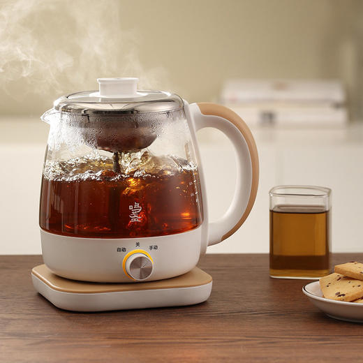 鸣盏煮茶壶养生壶办公室mini小型煮茶器家用全自动多功能玻璃壶 商品图5