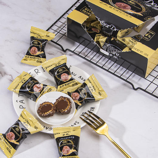 梁丰金莎脆米威化巧克力 商品图3