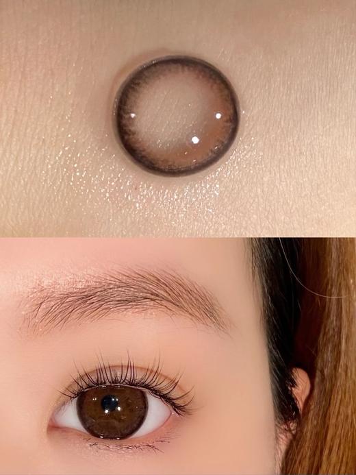 「高端美瞳」富婆之选 winni 台妹可可 hebe choco 回购率高 强推14.5 年抛 含硅水凝胶 商品图2