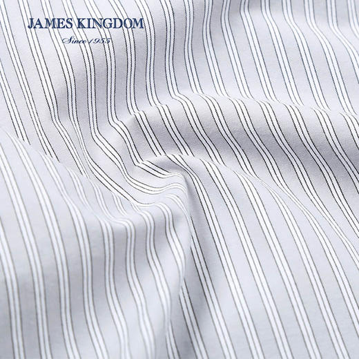 【加能抗菌棉】占姆士秋季男士磨毛舒适亲肤纯棉新款长袖衬衫 商品图4