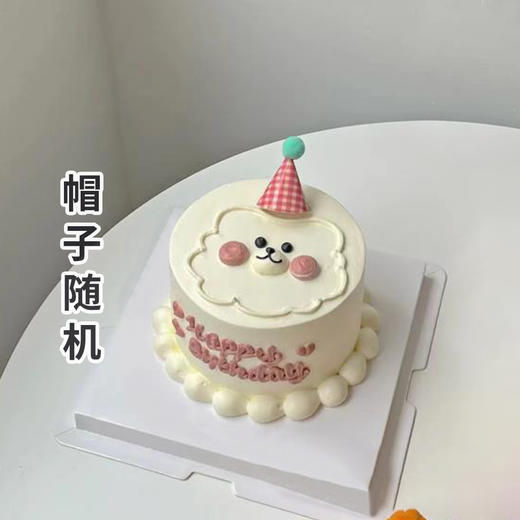 帽子戏法-4寸动物奶油（帽子随机） 商品图0