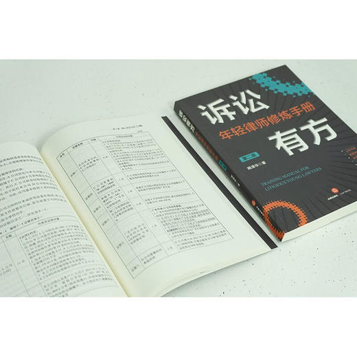 诉讼有方 年轻律师修炼手册 第二版 阙清华 著 法律 商品图3