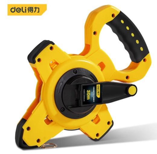 得力架式钢卷尺三倍速塑壳(黄) 商品图0