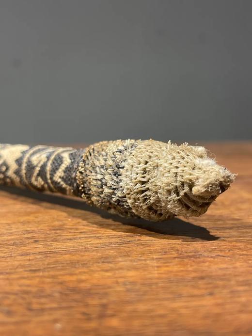 马尾毛编织手握藤木老拂尘柄，顺丰包邮 商品图11