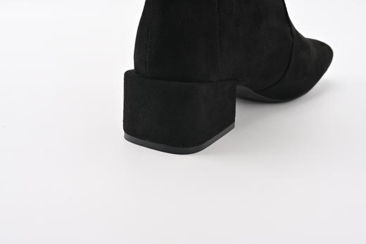 芭芭拉方头方根弹力短靴 商品图4