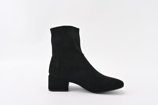 芭芭拉方头方根弹力短靴 商品图2