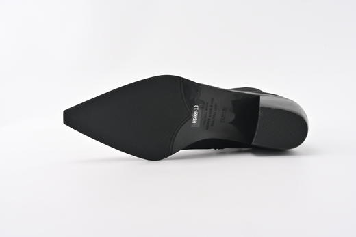 芭芭拉舒适粗跟尖头短靴 商品图4