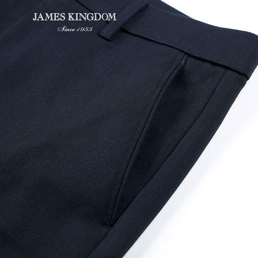 【秋冬商务大版型西裤】占姆士男士商务直筒西裤微弹保暖厚款 商品图3