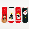 【圣诞礼盒毛圈袜】新品秋冬圣诞中筒袜 男女童棉袜卡通加厚保暖儿童袜 商品缩略图5