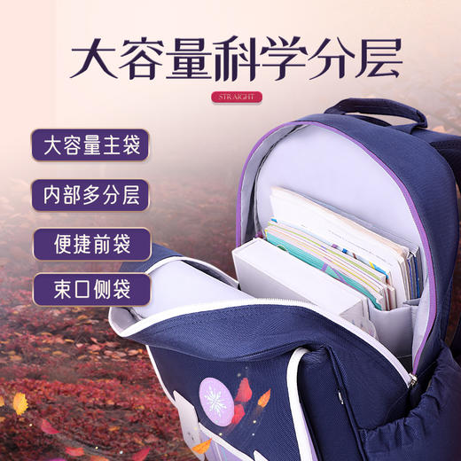 联众大容量舒适透气学生书包FP8668适合身高135-160CM 商品图4